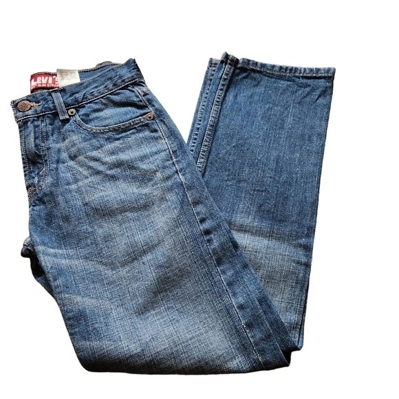 Levi's  514 slim straight blue denim Jean pants 26x26.5 - Picture 8 of 8